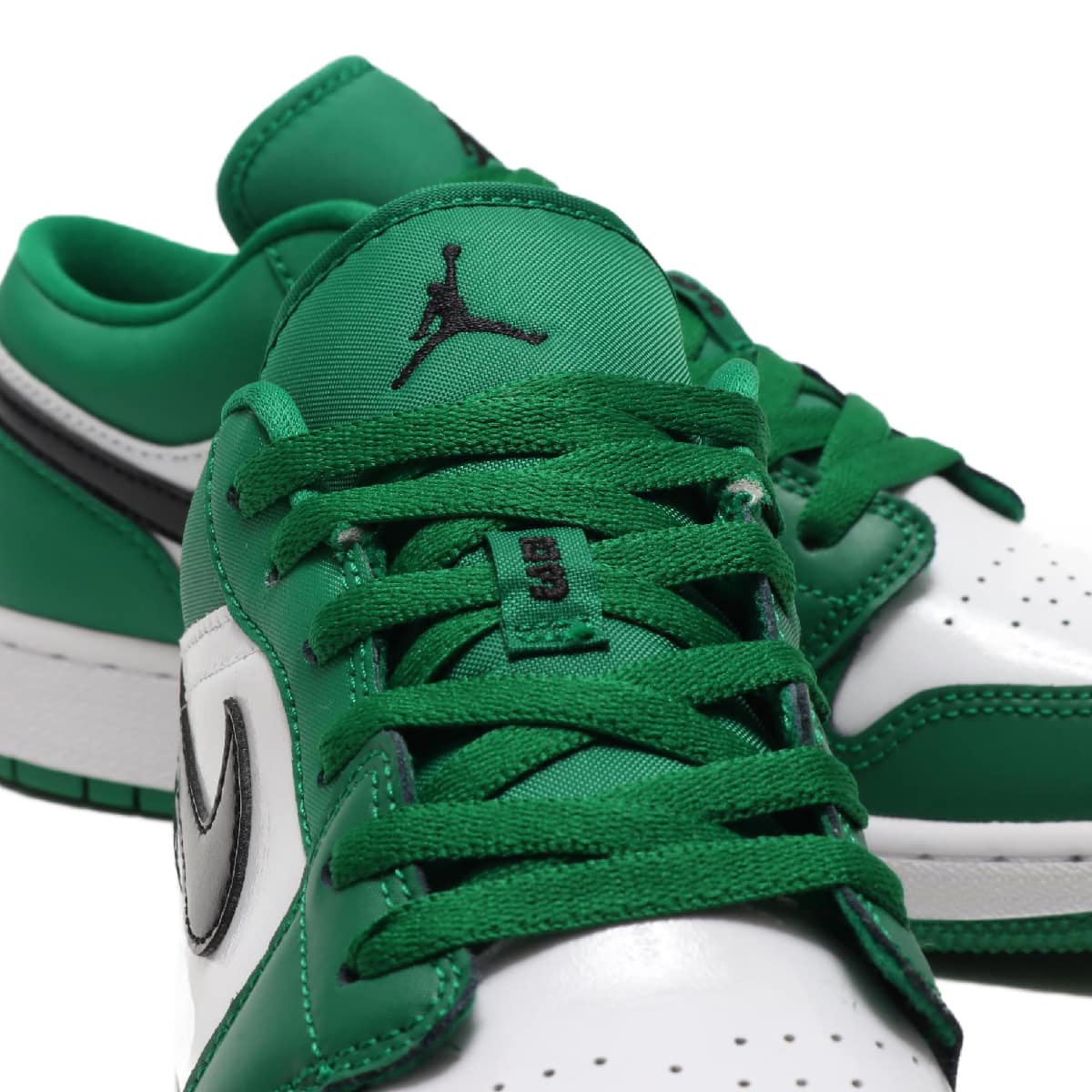 JORDAN BRAND AIR JORDAN 1 LOW (GS) PINE GREEN/BLACK-WHITE 20SP-S