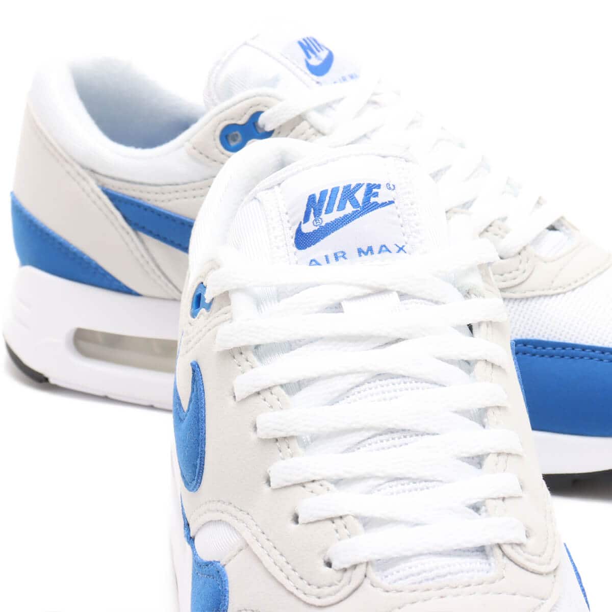 NIKE W AIR MAX 1 '86 OG WHITE/ROYAL BLUE-LT NEUTRAL GREY-BLACK