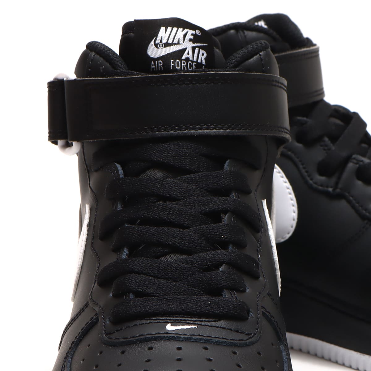 NIKE AIR FORCE 1 MID '07 BLACK/WHITE-BLACK 23SP-I（ナイキ エア