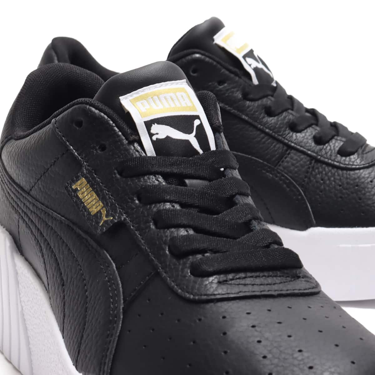 PUMA CALI WEDGE WNS BLACK/WHITE（プーマ カリウェッジウィメンズ