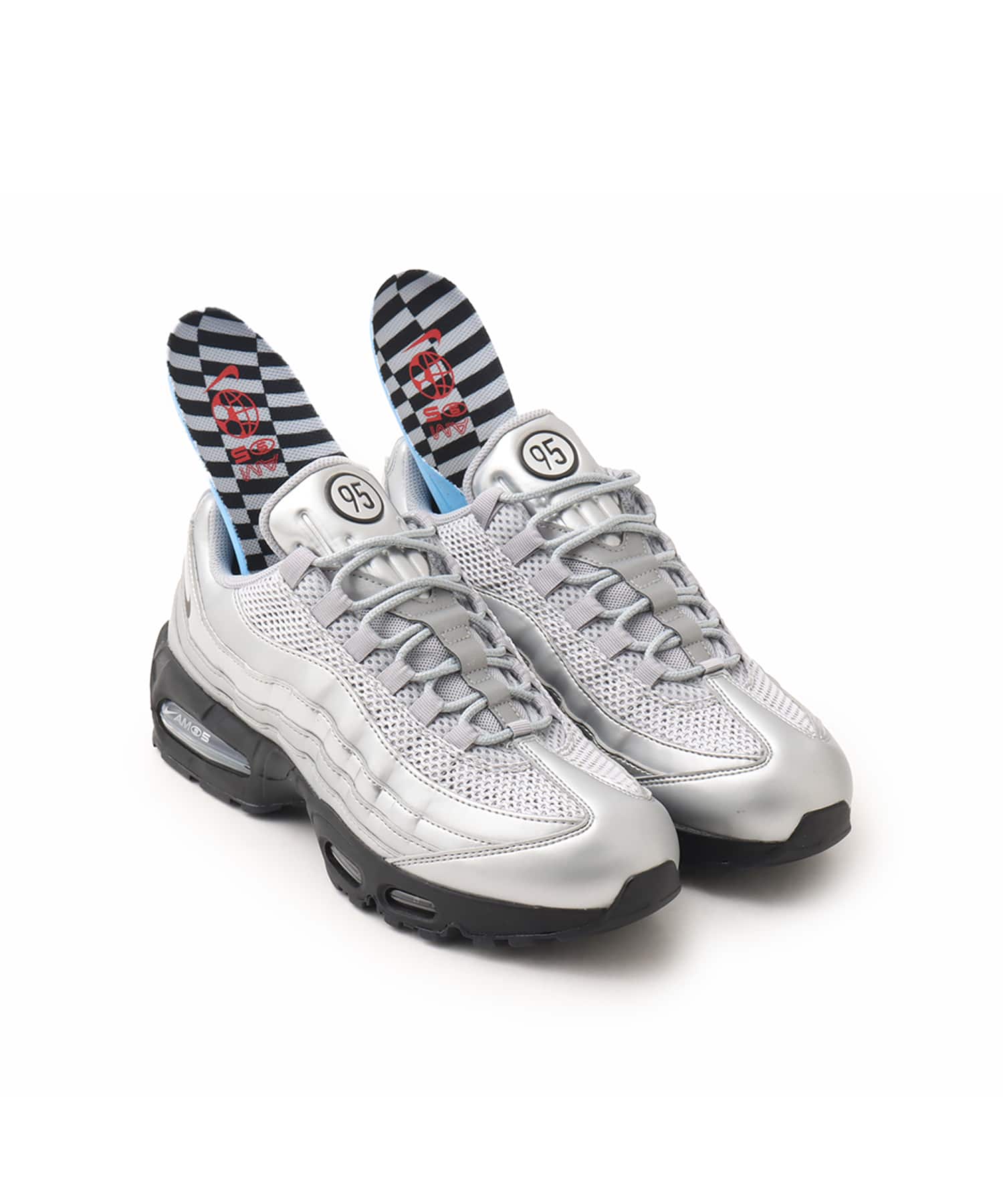 NIKE AIR MAX 95 BIG BUBBLE SE METALLIC SILVER/BLACK-BLACK（ナイキ