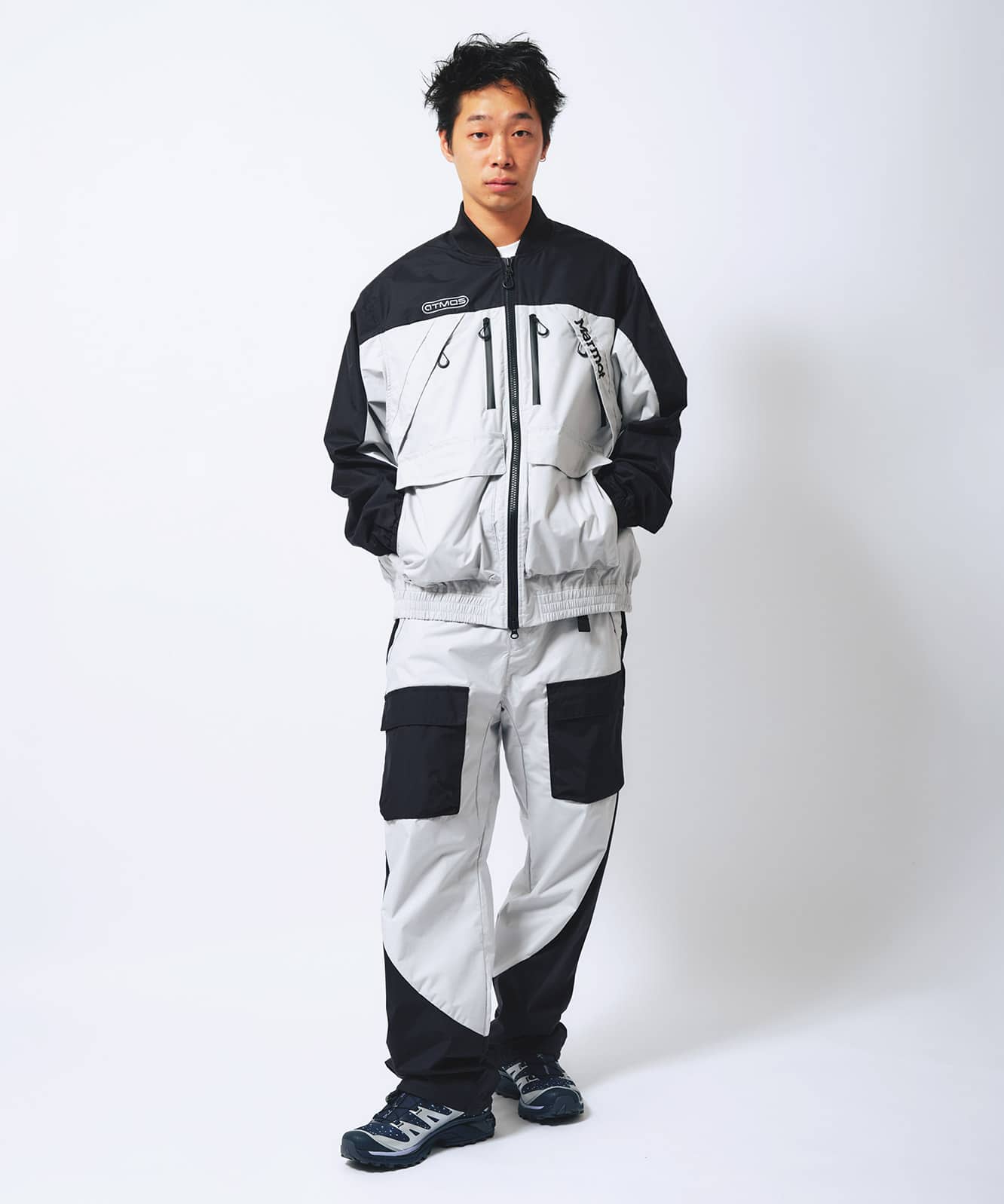 atmos x Marmot Technical Pants BLACK X GRAY（アトモス マーモット