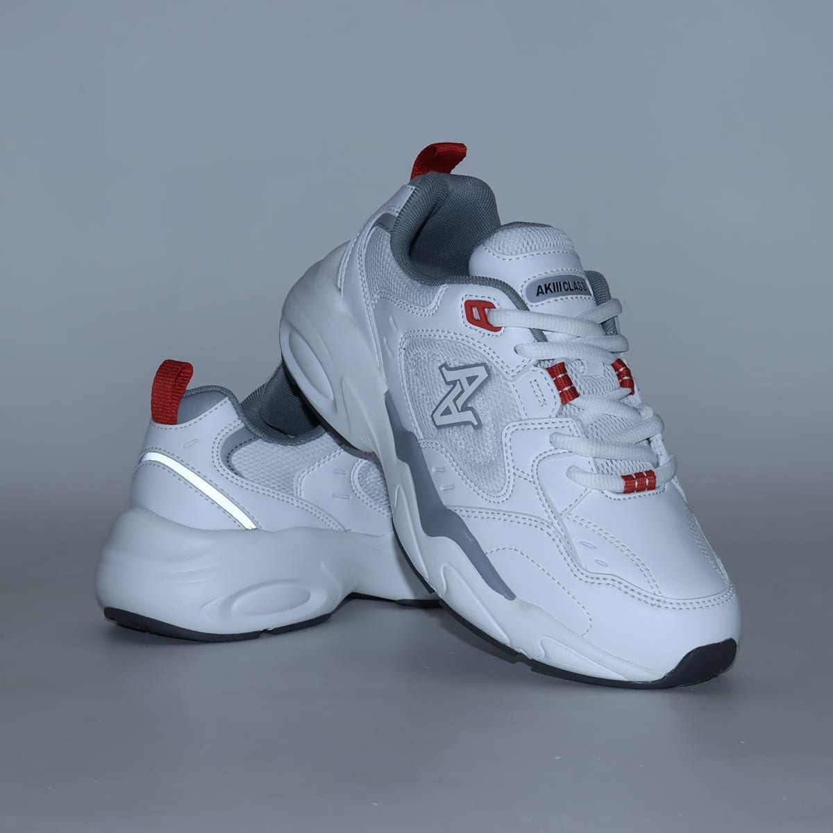 AKIII CLASSIC AKIII GHOST RUNNER WHITE GRAY 23FA-I（アキクラシック