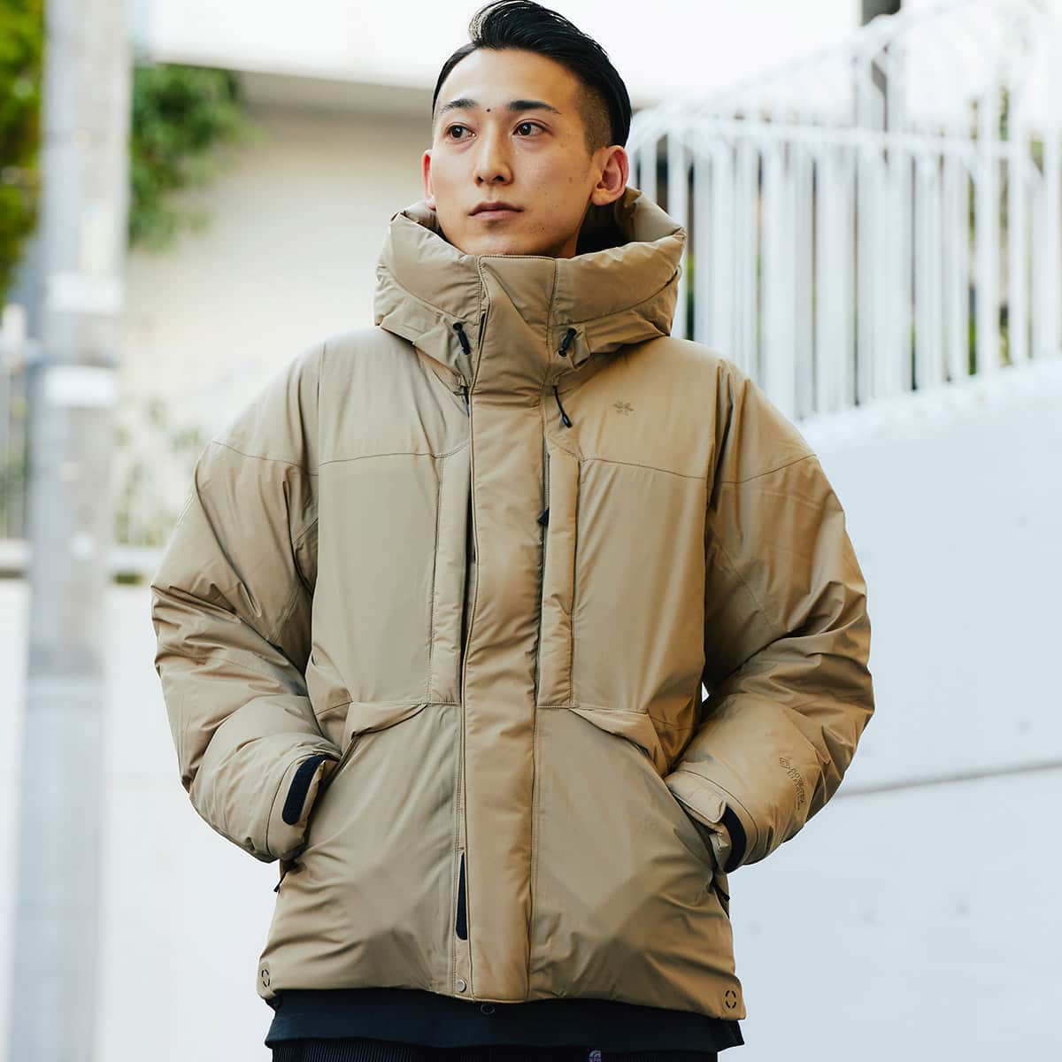 Goldwin GTX DOWN JACKET CLAY BEIGE 21FA-I（ゴールドウィン