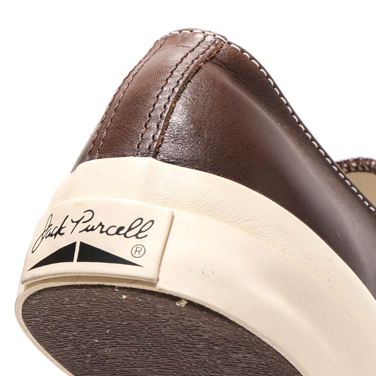 CONVERSE JACK PURCELL OLIVE GREEN LEATHER BROWN 22FW-I（コンバース