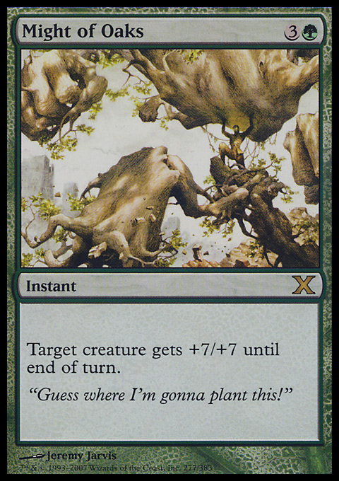 Might of Oaks Price | mtg