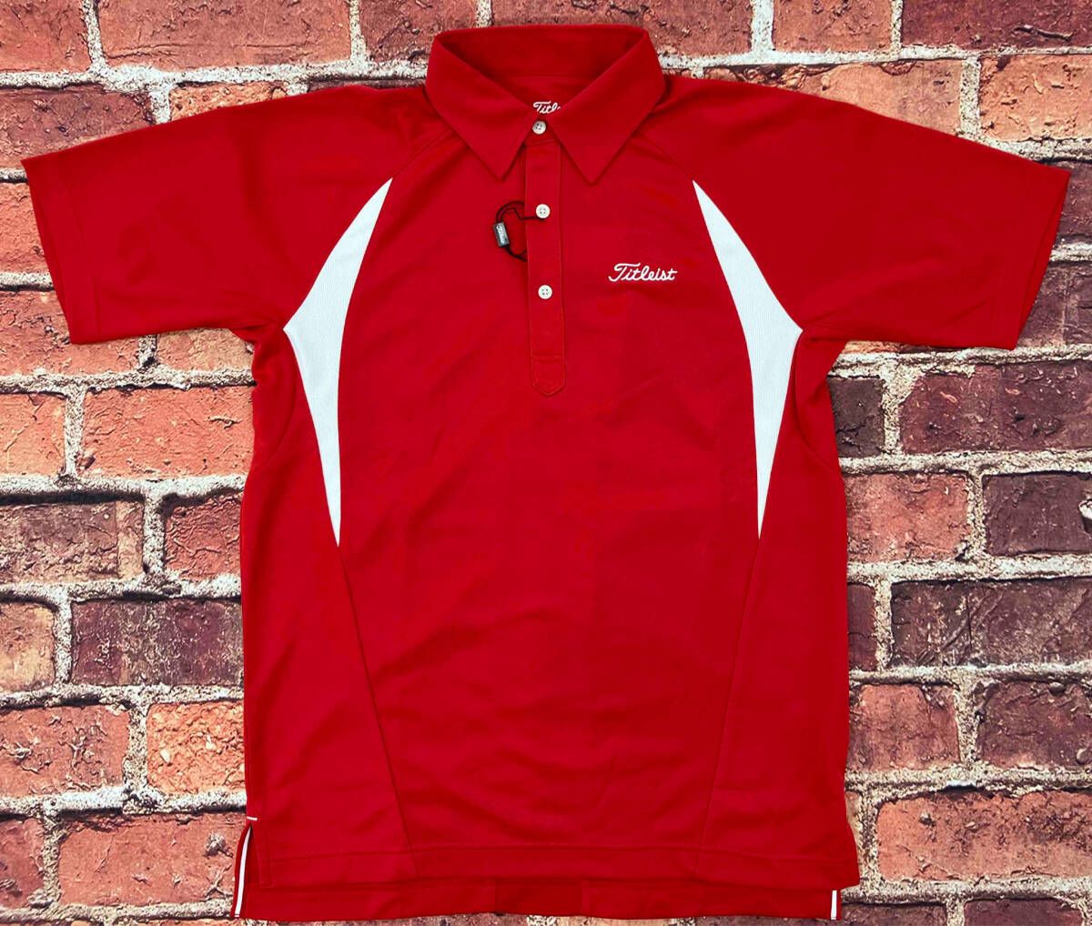 Titleist タイトリスト メンズゴルフウェア Lサイズ 赤 - メルカリ