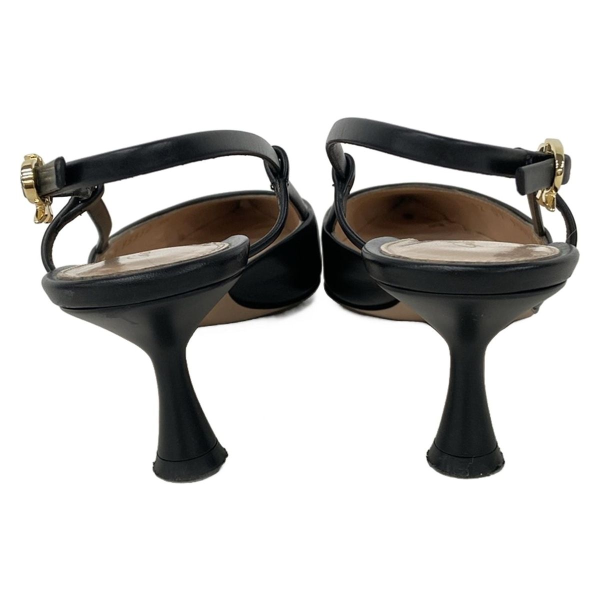 Gianvito Rossi(ジャンヴィト・ロッシ) サンダル 36 レディース - 黒