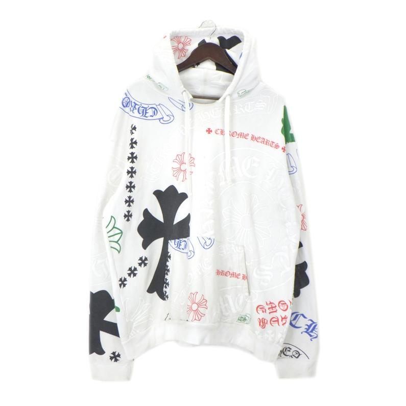 クロムハーツ CHROME HEARTS 【 STENCIL HOODIE 】 ステンシルプリント