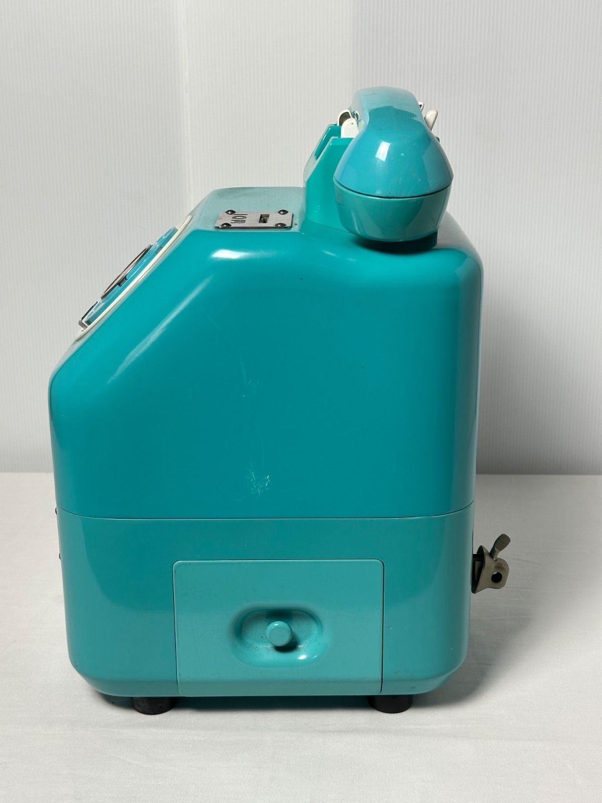 日本電信電話公社 ダイヤル式 公衆電話 青電話 昭和レトロ - メルカリ