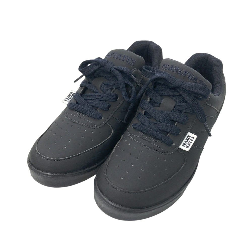 PEARLY GATES パーリーゲイツ ローカット ゴルフシューズ ブラック系