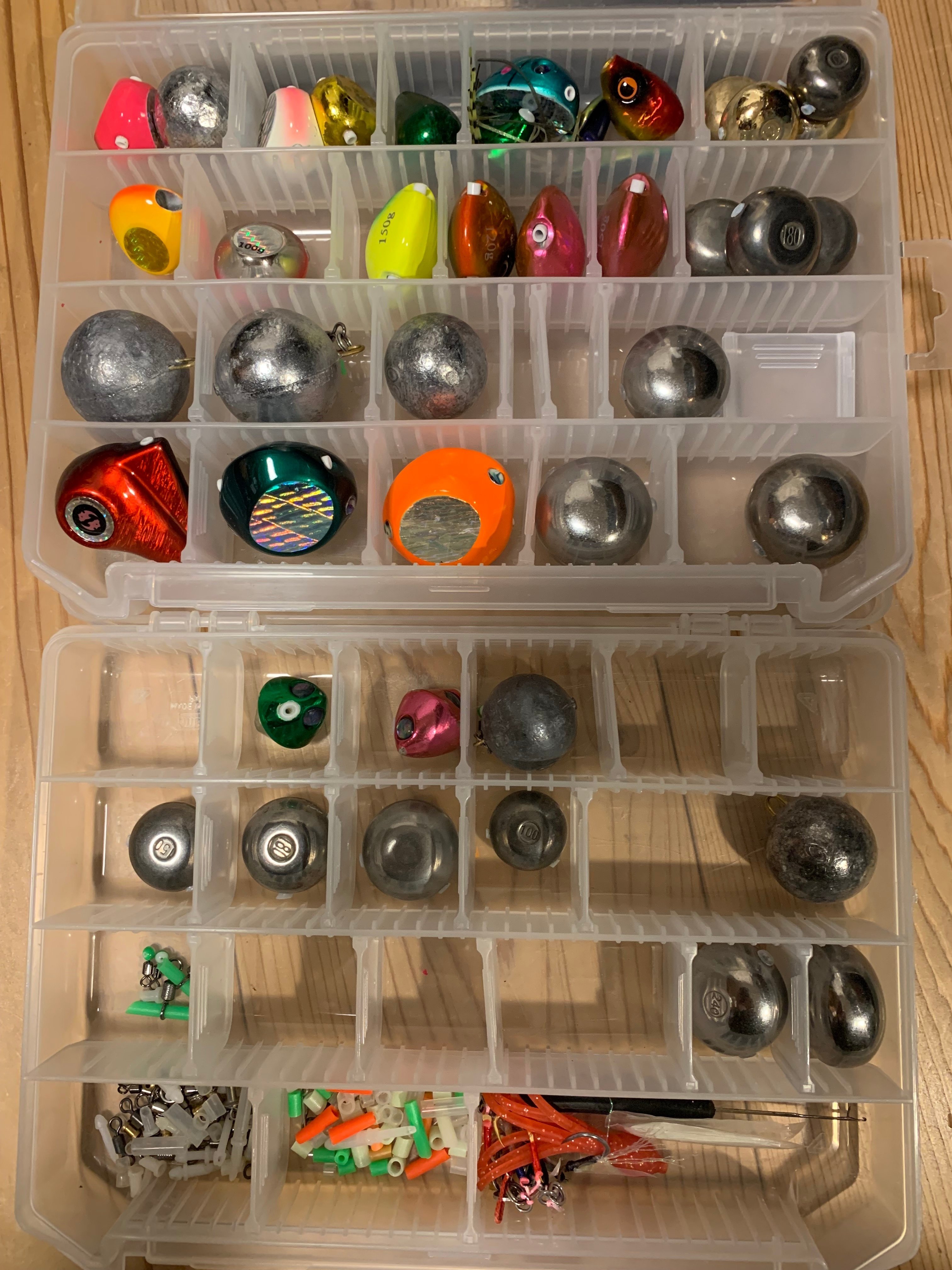 オークション値下げ⭐︎タイラバヘッド⭐︎ 浅場から中深海網羅セット