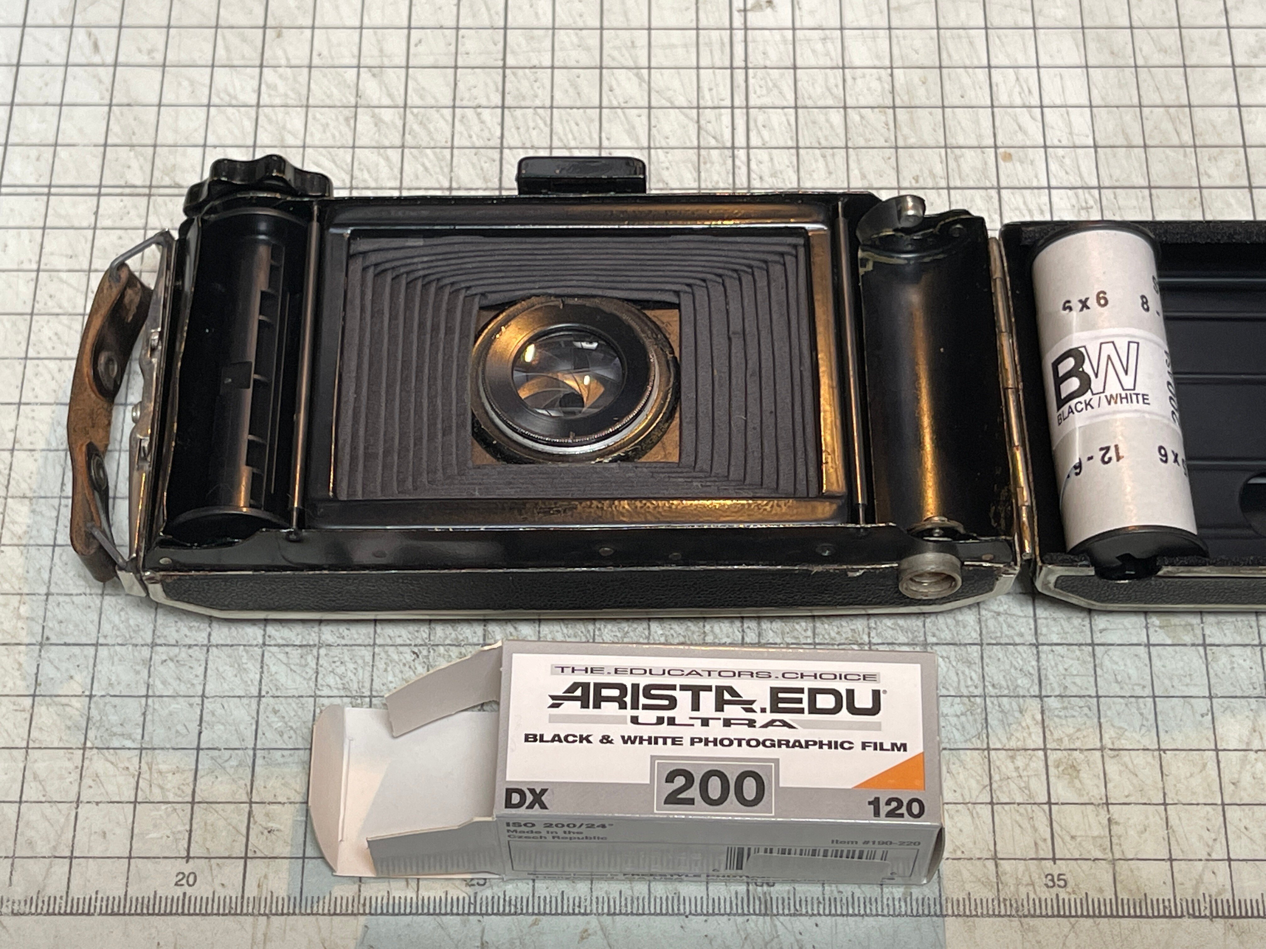 ケース付き 蛇腹カメラ 蛇腹カメラ ZEISS IKON Super-Six#486 本革