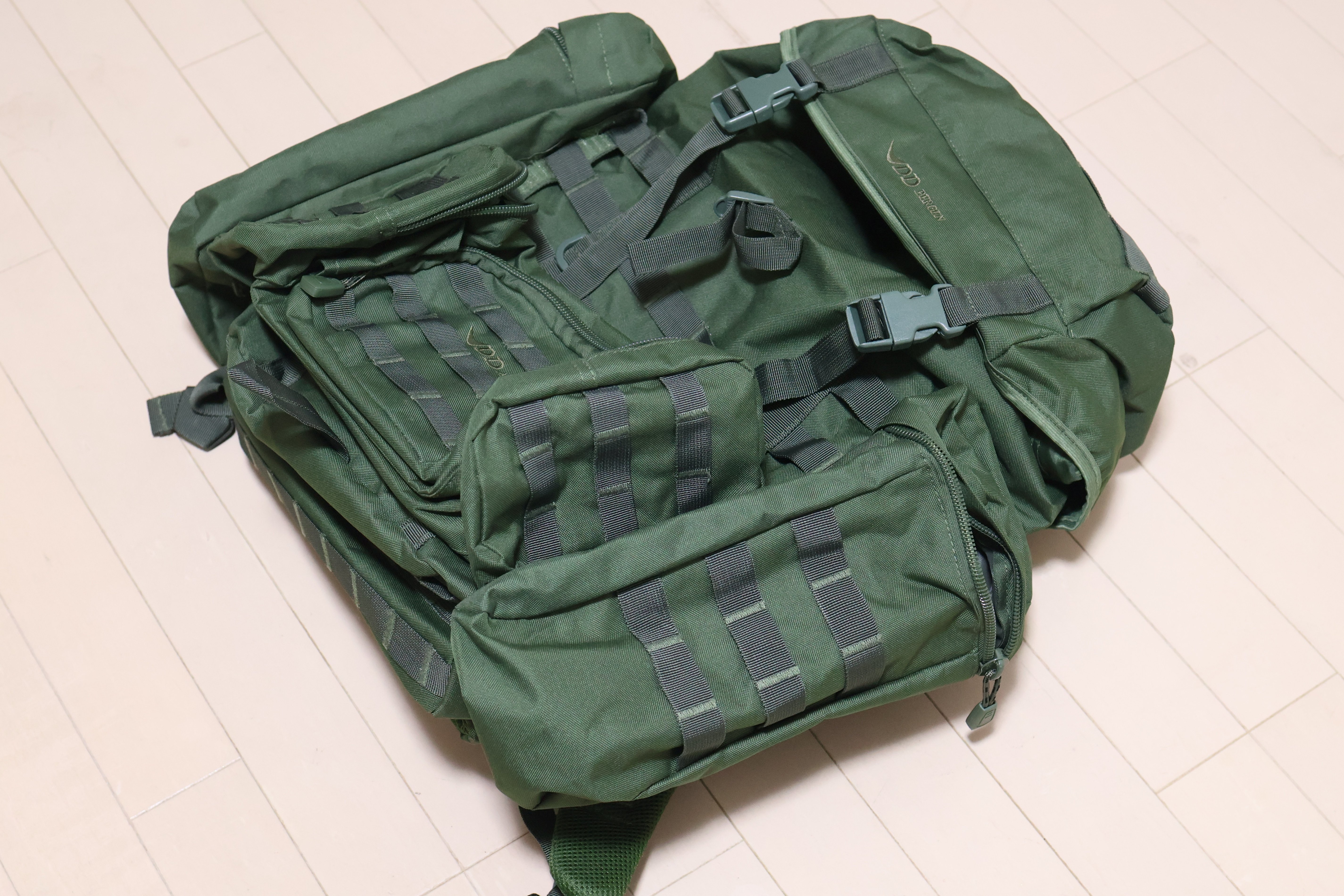 キャンプ道具 『DDベルゲンリュックサック』 ～バッグ1つキャンプに