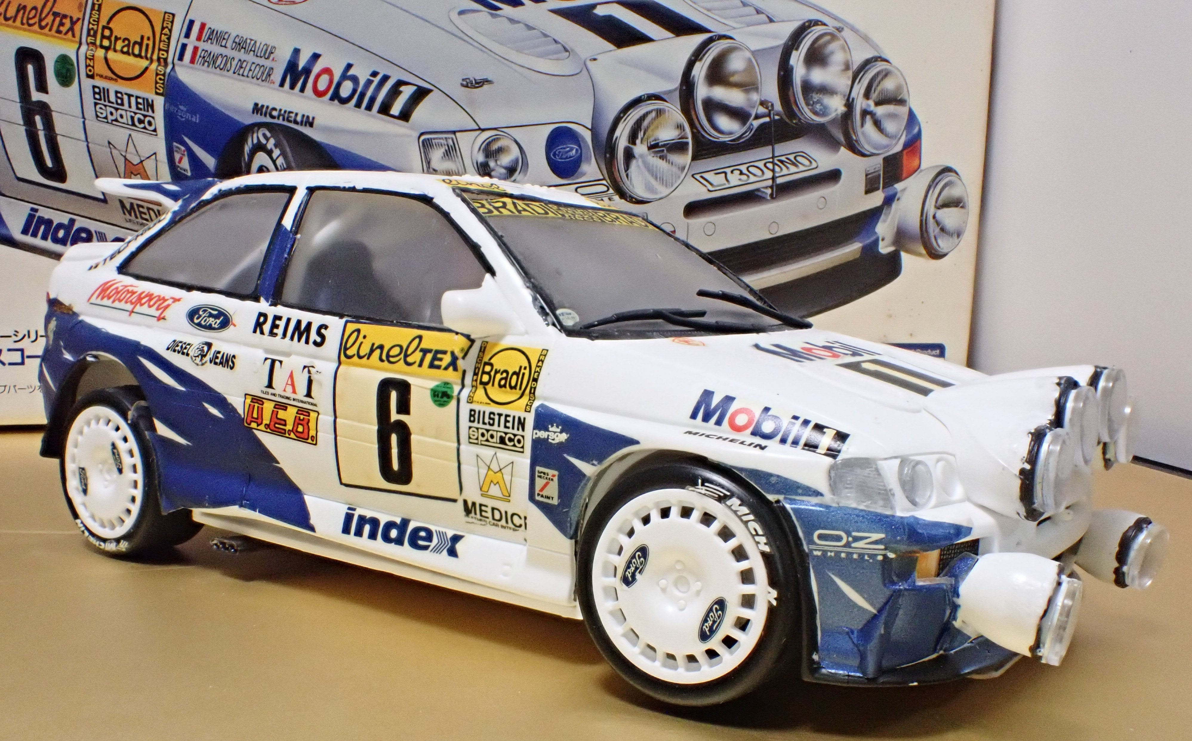 タミヤ フォード・エスコート RSコスワース（中古プラモ）｜セるしうす