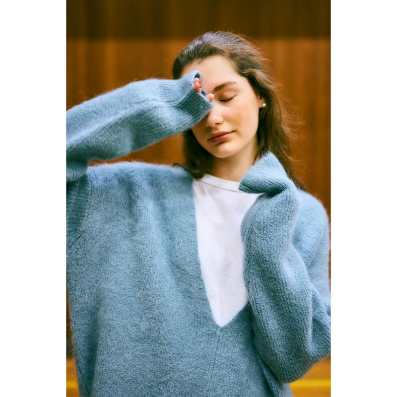 Shinzone(シンゾーン)の「MOHAIR V-NECK CARDIGAN」 - PARTE