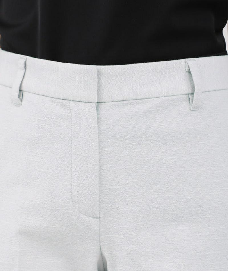 PLST(プラステ)の「PLST スラブストレッチスティックパンツ」 - PARTE