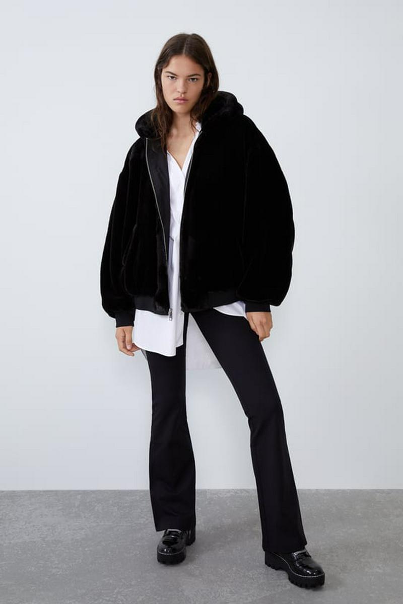 ZARA(ザラ)の「リバーシブルボンバージャケット」 - PARTE