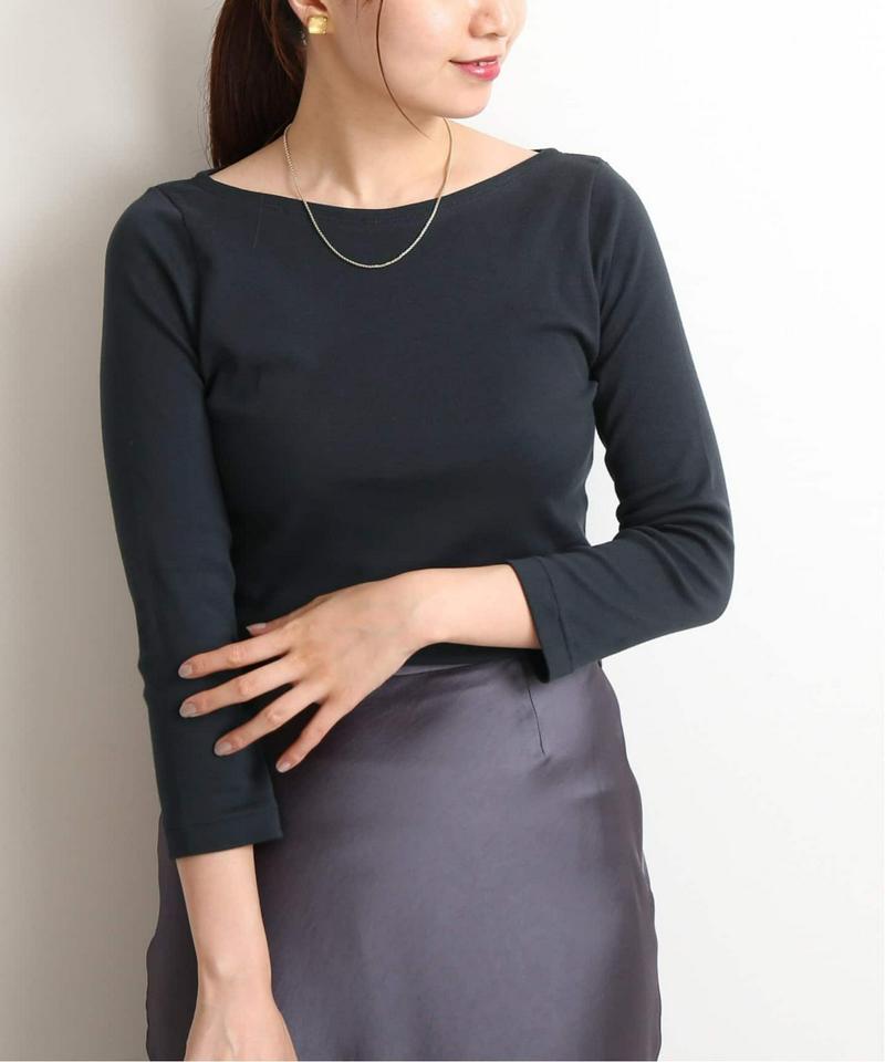 IENA(イエナ)の「【AURALEE/オーラリー 】IENA 別注ボートネックT