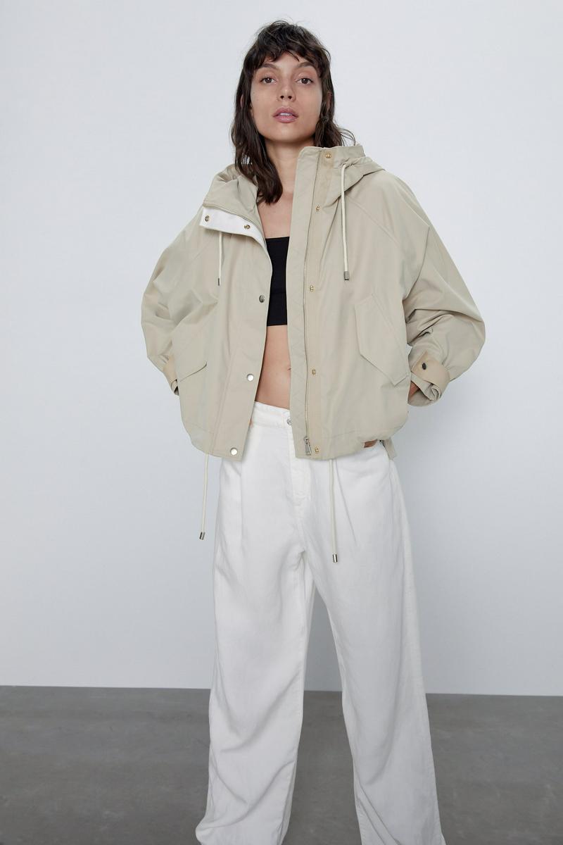 ZARA(ザラ)の「フード付きジャケット」 - PARTE