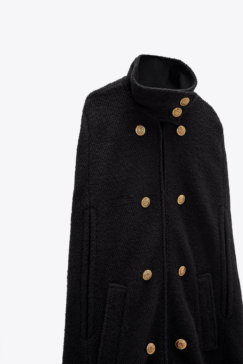 ZARA(ザラ)の「LIMITED EDITION ウール混ケープ」 - PARTE