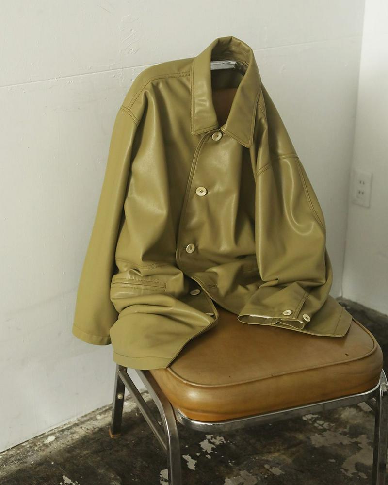 TODAYFUL(トゥデイフル)の「Ecoleather Over Jacket」 - PARTE