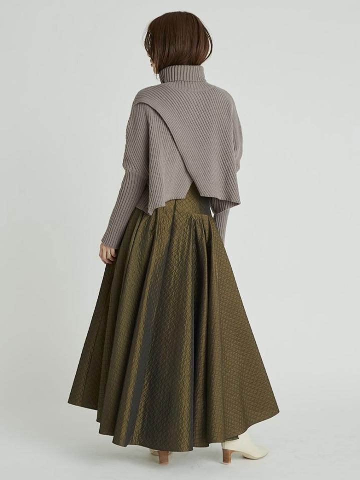 FRAY I.D(フレイ アイディー)の「キルティングジャガードフレア