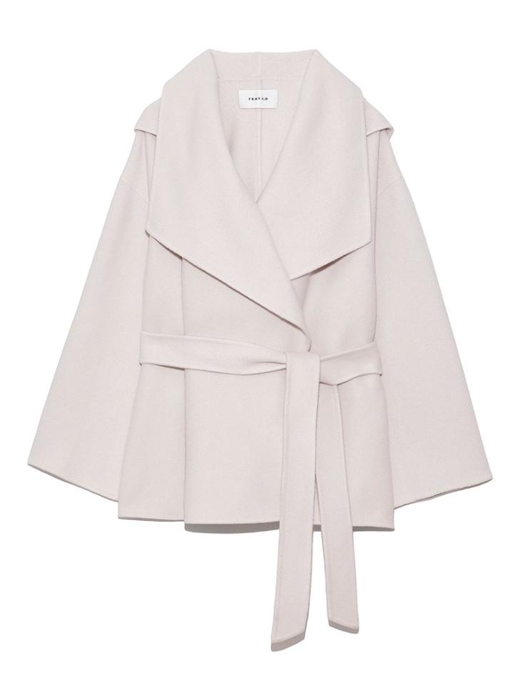 FRAY I.D(フレイ アイディー)の「2wayフードショートリバーコート