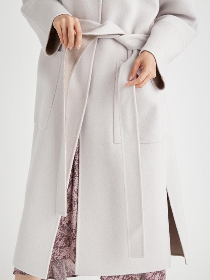 FRAY I.D(フレイ アイディー)の「ウールカシミヤバイカラーリバー