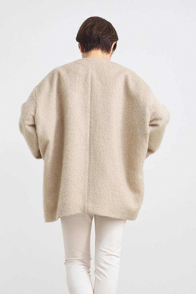 yori(ヨリ)の「ウールモヘアシャギージャケット【2021AW】9月中旬発売