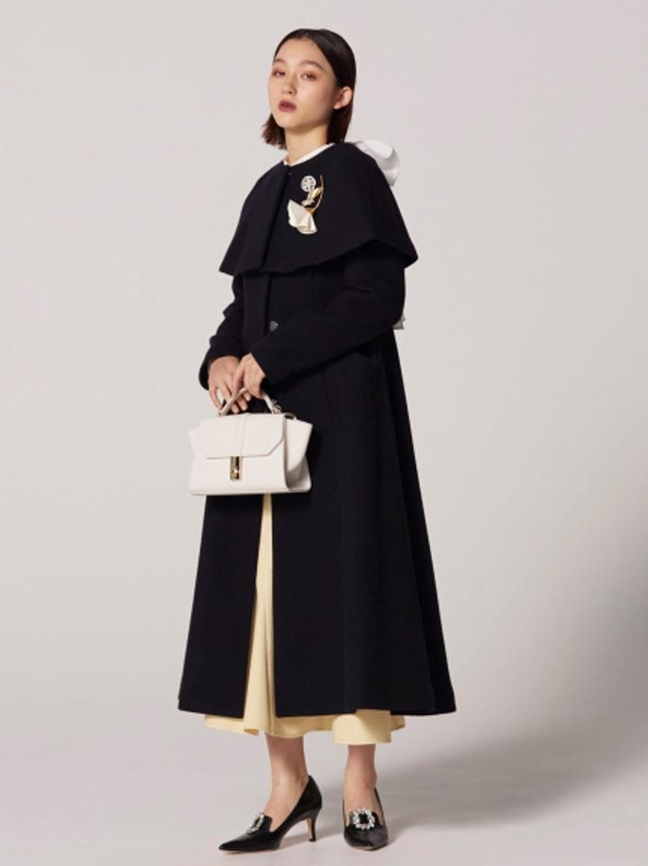 CELFORD(セルフォード)の「【限定】ケープ付きドレスコート」 - PARTE