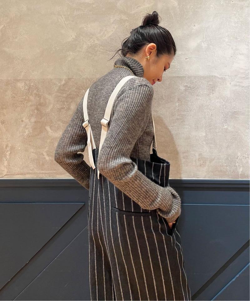 IENA(イエナ)の「《予約》IENA LA BOUCLE チョークストライプオーバー