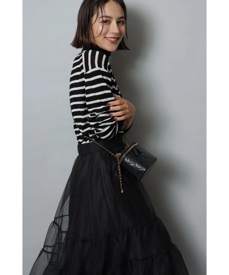 Arpege story(アルページュストーリー)の「オーガンティアードスカート