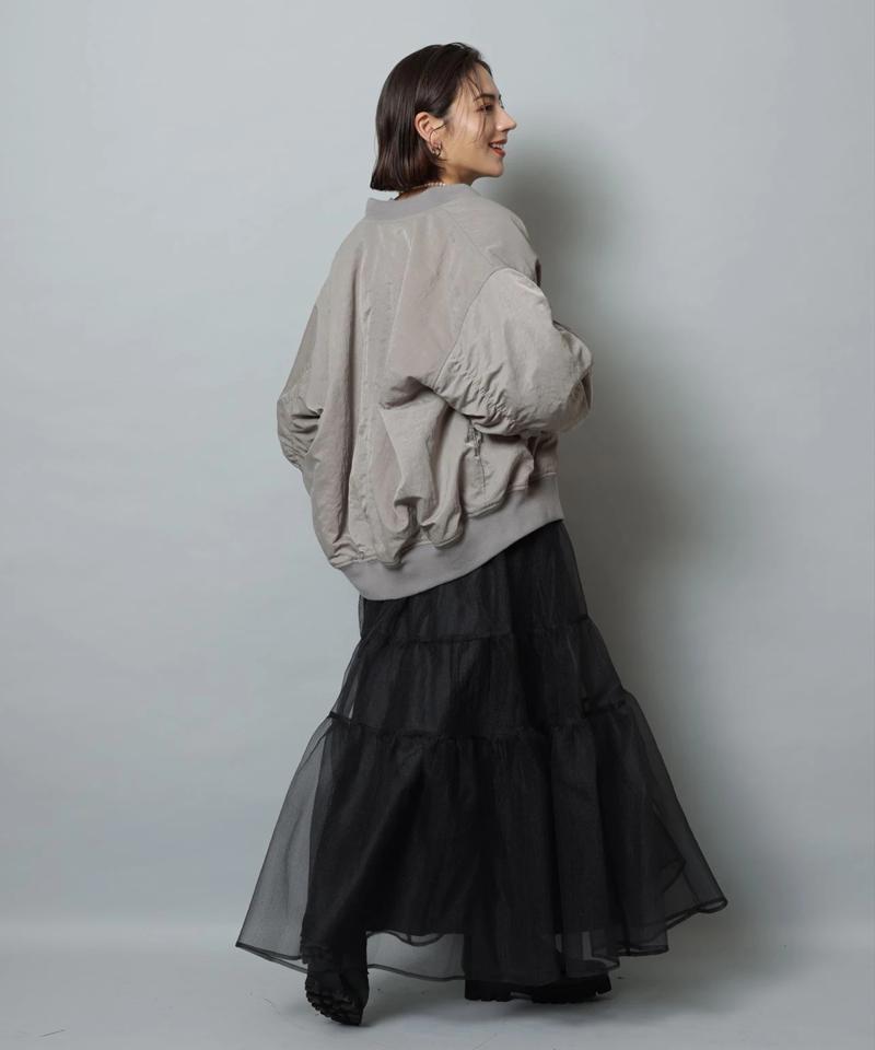 Arpege story(アルページュストーリー)の「オーガンティアードスカート