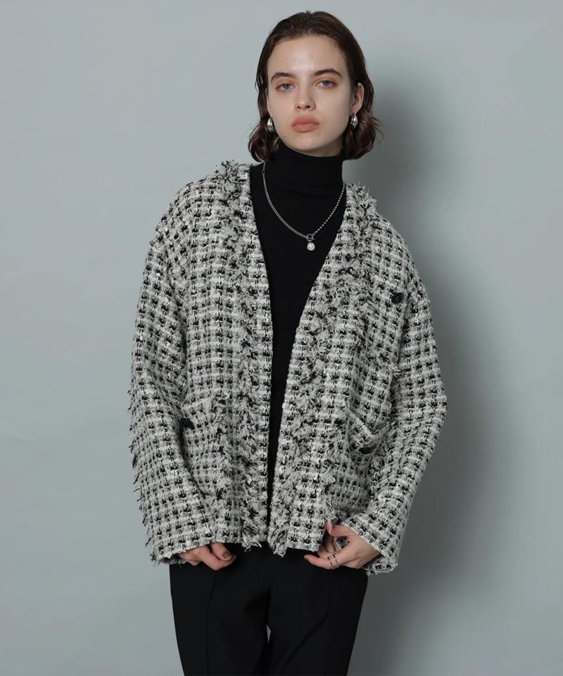 CADUNE(カデュネ)の「ツイードジャケット」 - PARTE