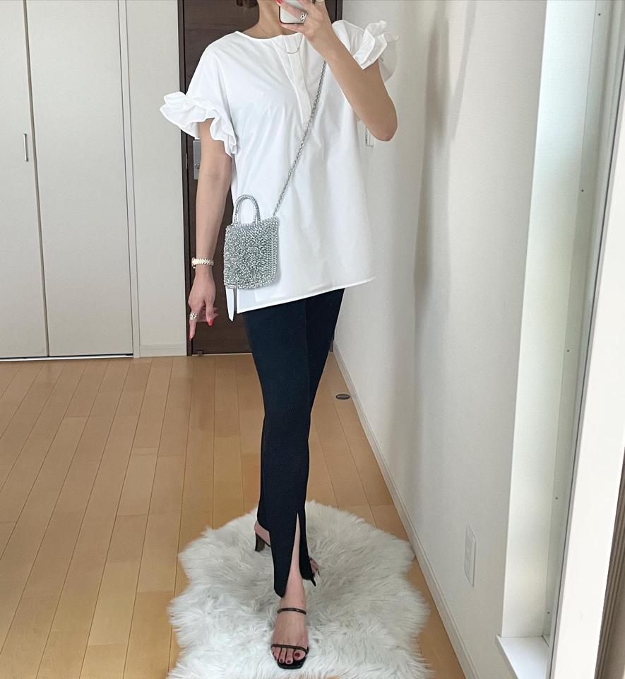 osaya / CADUNE(カデュネ)の「≪川上桃子さんコラボ≫袖フリルブラウス