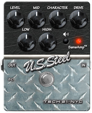 Tech 21 SansAmp Oxford & U.S. Steel Pedal Review - Premier Guitar