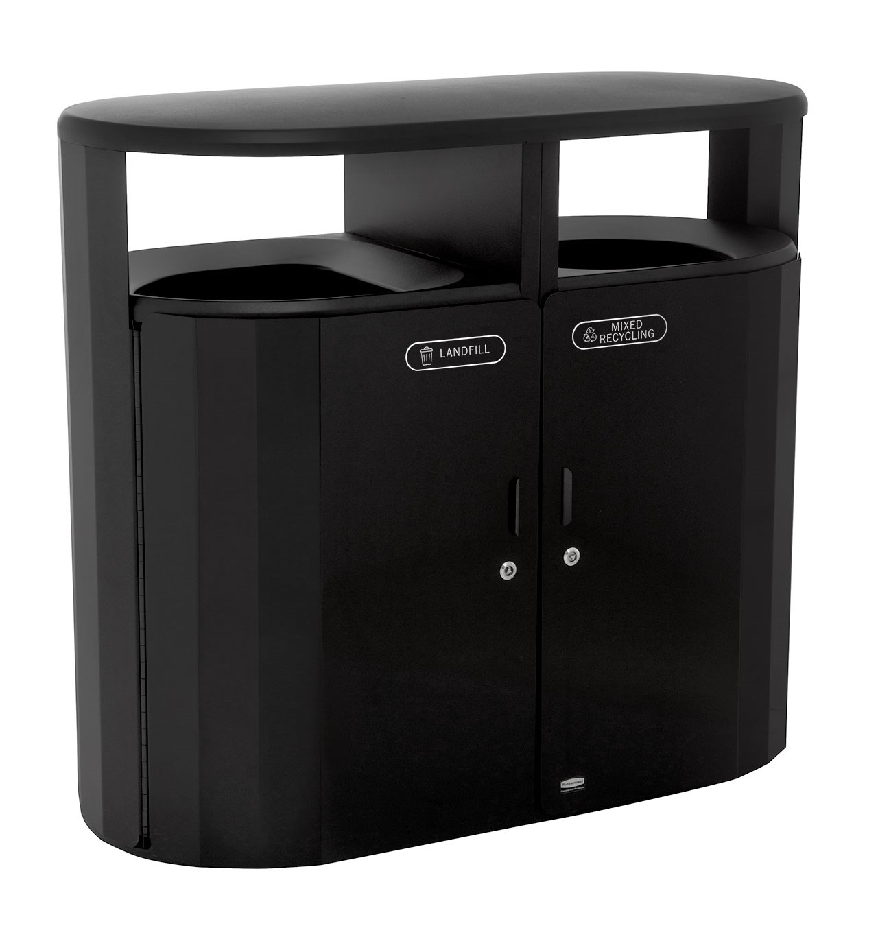 Resist® Dual Stream Trash & Recycling Container | Resist® Dual