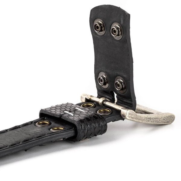 小物 00s fuga leather python belt vkei 小物 00s fuga leather