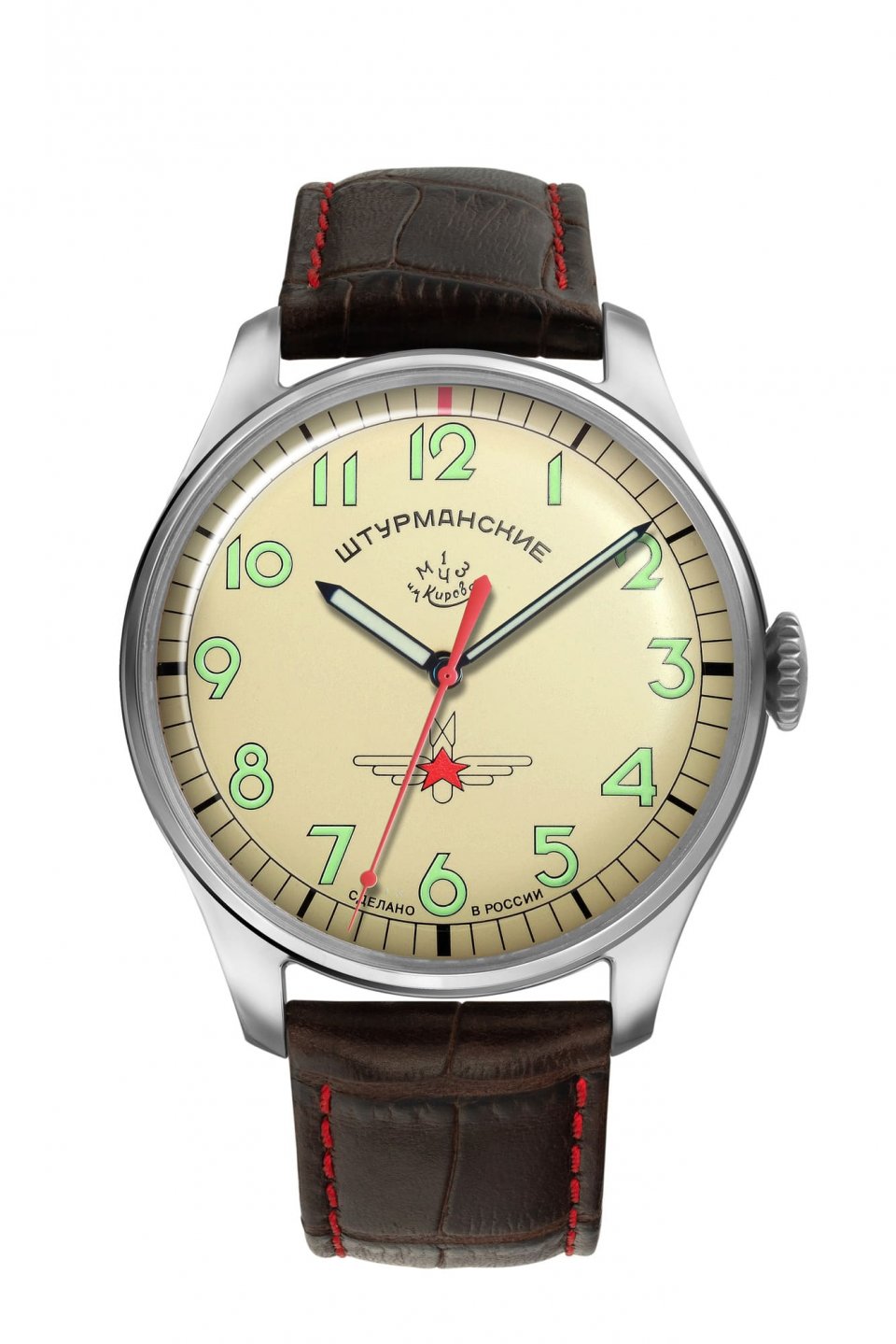 希少な歴史的ムーブメントを搭載したシュトゥルマンスキーのガガーリン