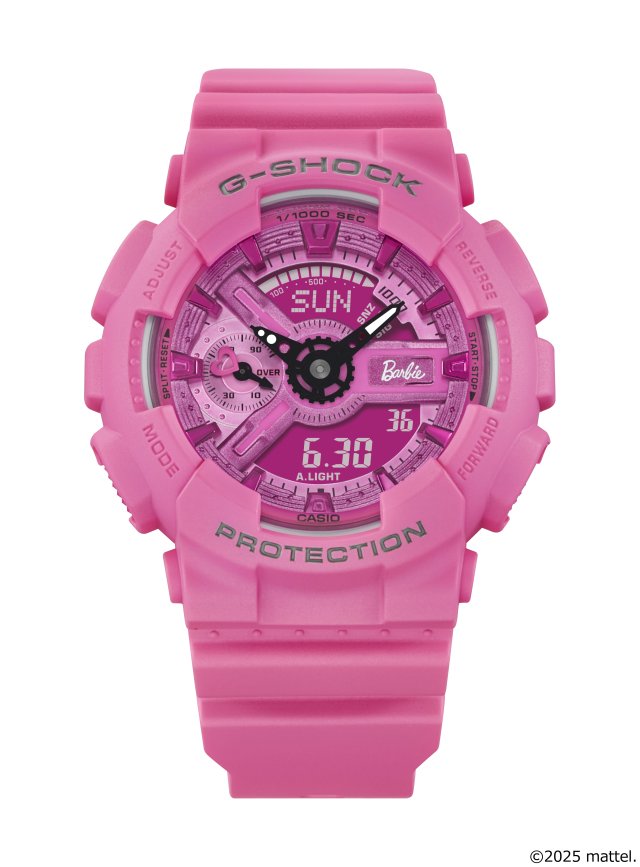 G-SHOCK”が「バービー」とコラボしたスぺシャルモデル～バレンタイン