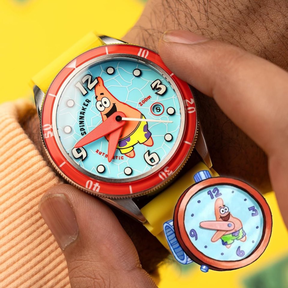 スピニカーが『スポンジ・ボブ』とのコラボレーションモデルを数量限定