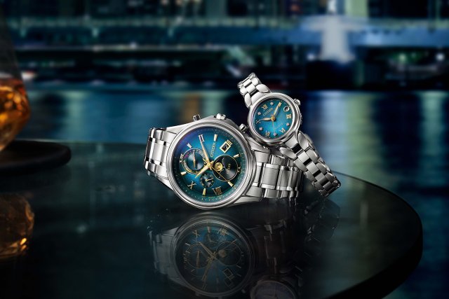 シチズン エクシードから限定ペアモデルが登場～蛍が舞う幻想的な輝き