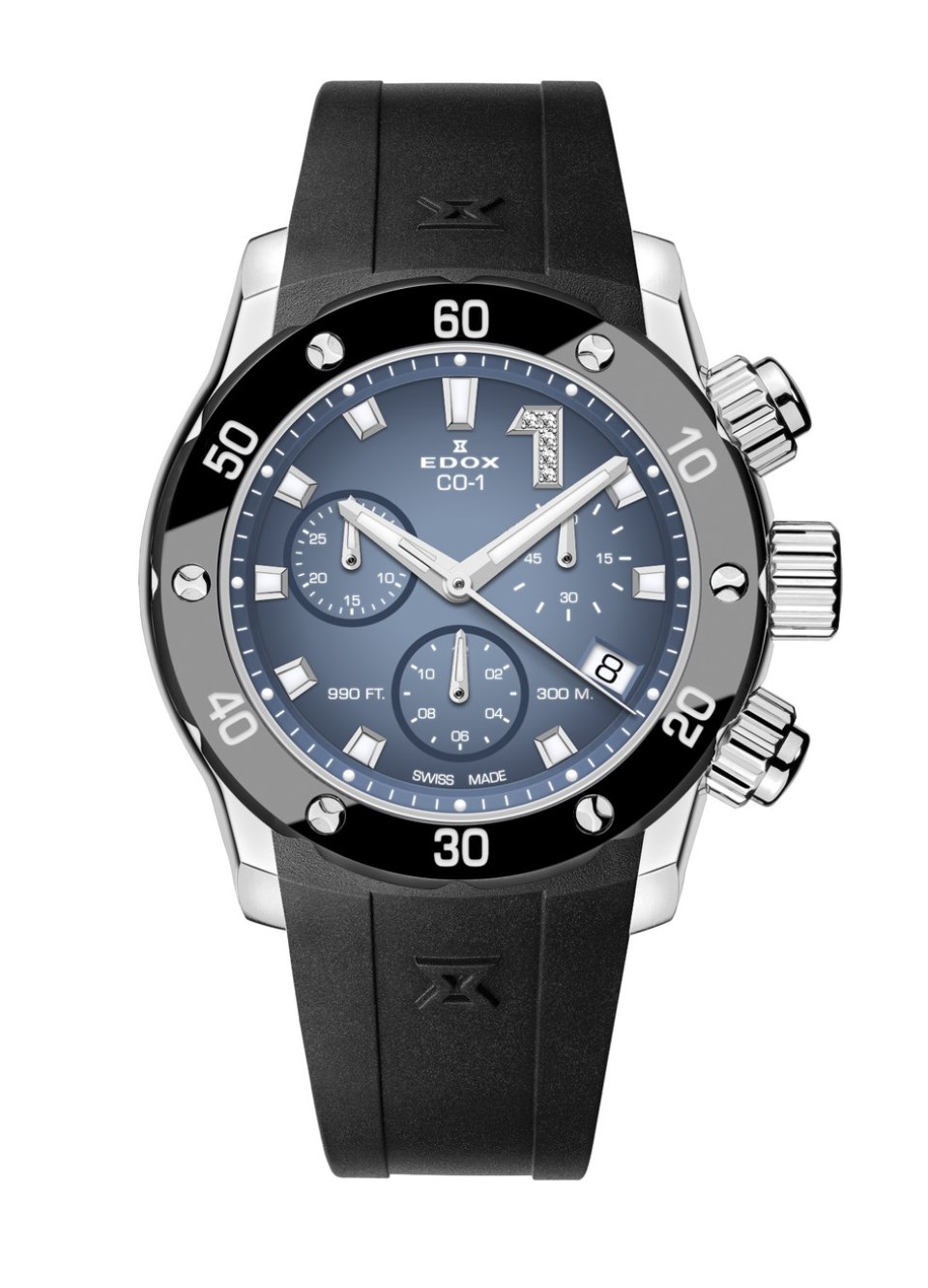 エドックスから『クロノオフショア1』の38mm径モデル『クロノレディ』7