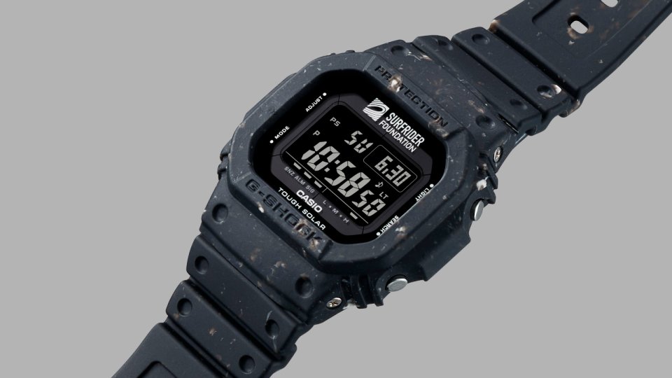 G-SHOCK”が「サーフライダーファウンデーション」とのコラボモデルを