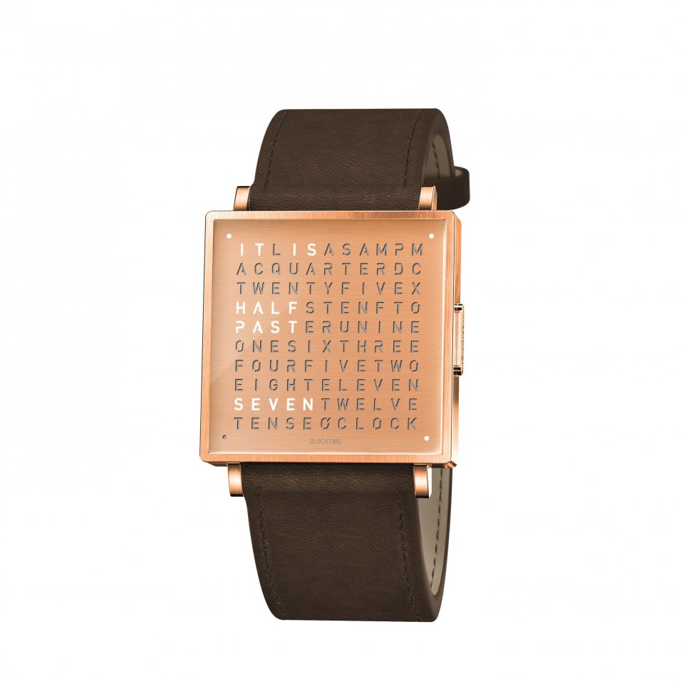 話題のモダンアート・クロック「QLOCKTWO」～銀座 蔦屋書店(限定モデル