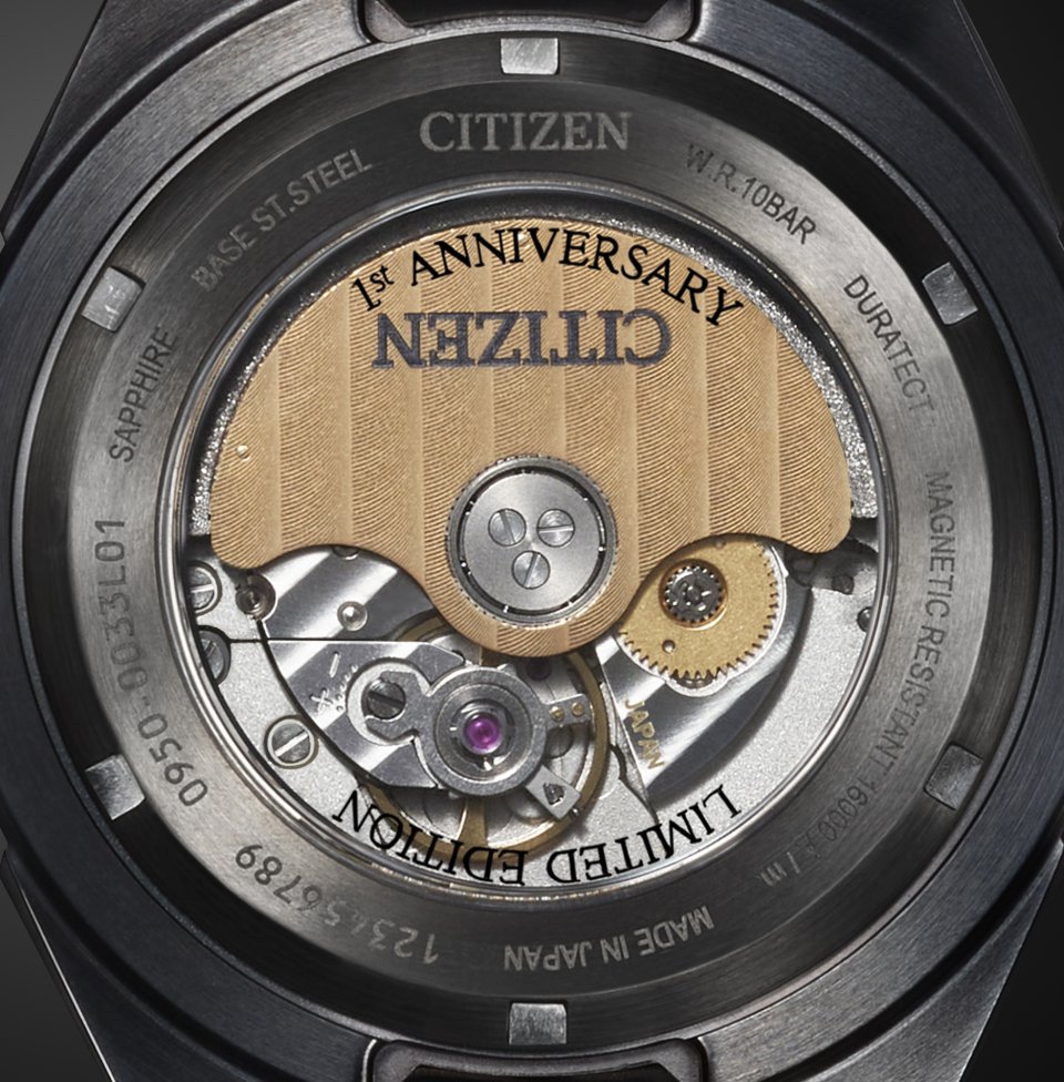 CITIZEN Series 8』の 再始動1 周年を記念したオールブラックの限定