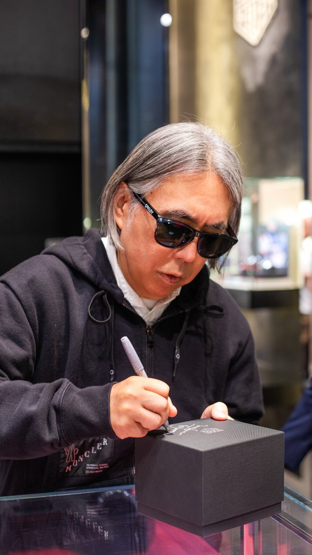 タグ・ホイヤー、アート・バーゼル・マイアミ・ビーチにて 藤原ヒロシ