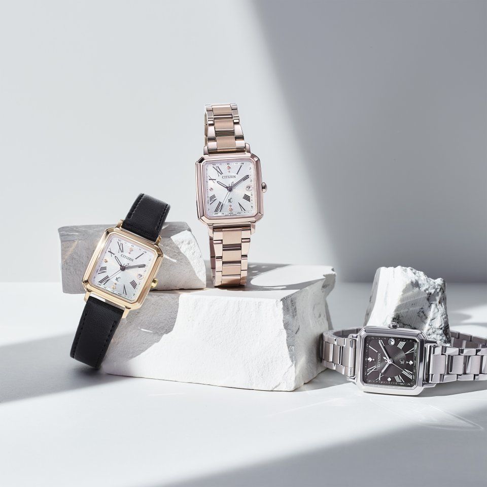 シチズン クロスシー』hikari コレクションから、初めてのスクエア