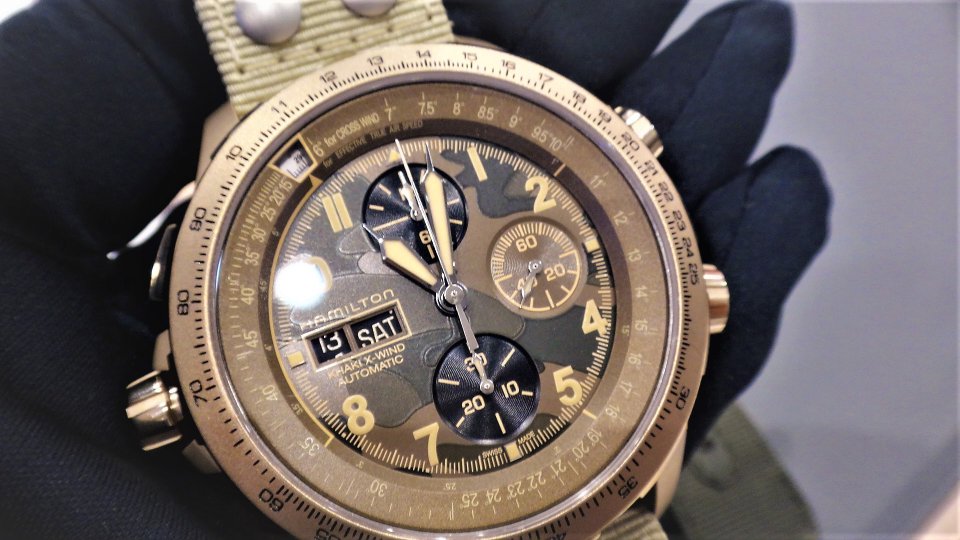 ハミルトン 2021年新作、「カーキ アビエーション X-ウィンド オート